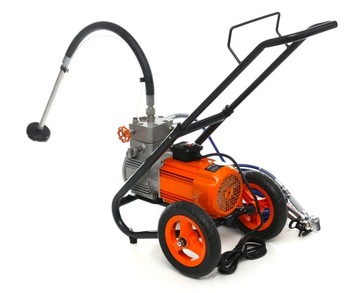 AGREGAT MALARSKI HYDRODYNAMICZNY 1500W DO MALOWANIA PISTOLET ZESTAW