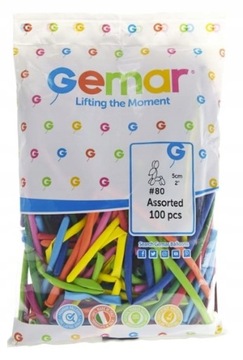 Balony do modelowania rurki 100 szt Premium GEMAR