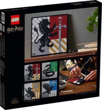 LEGO ART 31201 Гербы Хогвартса о Гарри Поттере