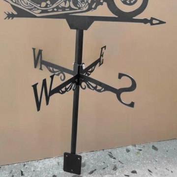 Флюгер в стиле ретро. Фигурка животного. Практичный мотоцикл с направлением ветра.