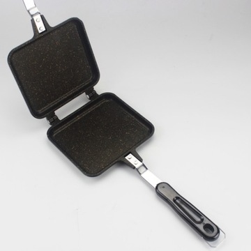 КВАДРАТНАЯ СКОВОРОДА С АНТИПРИГАРНЫМ ПОКРЫТИЕМ, ЧЕРНАЯ M