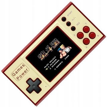 MINI KONSOLA PRZENOŚNA RETRO DO GRY 500 GIER TV