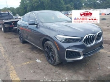 BMW X6 G06 2021 BMW X6 sdriver40i, 2021r., 3.0L 3.0 Benzyna 335KM