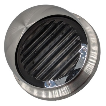 Czerpnia wyrzutnia kratka nierdzewna INOX fi 160