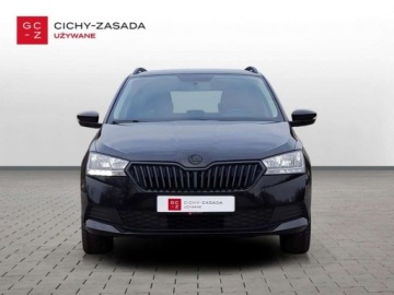 Skoda Fabia III Kombi Facelifting 1.0 TSI 95KM 2021 Skoda Fabia 1.0 TSI 95KM Ambition klimatyzacja Czujniki Salon PLSerwis ASO, zdjęcie 7
