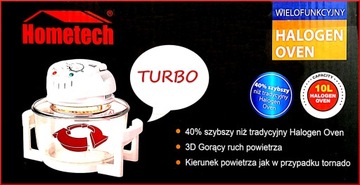 TURBO piekarnik halogenowy Termoobieg 1400 W