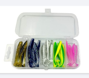 Набор спиннинговых приманок на окуня, щуку и судака