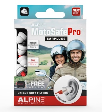 Zatyczki do uszu ALPINE MotoSafe PRO 2 komplety