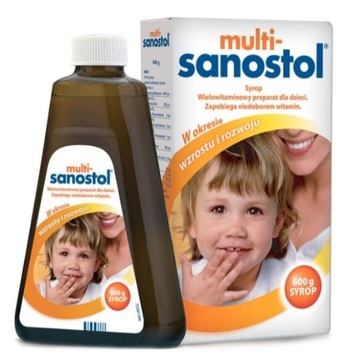 Multi-Sanostol, płyn dla dzieci 600g