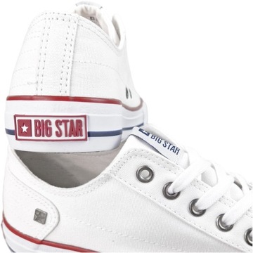 Trampki Damskie białe Big Star sneakersy Klasyczne Stylowe buty DD274336 37