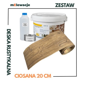 Rustykalna Deska Elastyczna CIOSANA 20cm Deska Elewacyjna