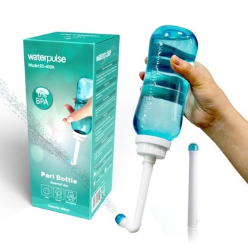 WIELOFUNKCYJNY PRZENOŚNY PODRÓŻNY BIDET Z 2 DYSZAMI 500ML PRYSZNIC INTYMNY