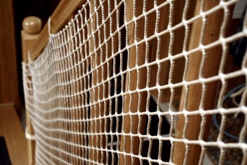 БЕЛАЯ АРМИРОВАННАЯ ЗАЩИТНАЯ СЕТКА В ЛОДЗИНСКОЙ ПЛЕТКЕ