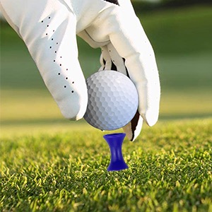 Zivisk Czerwone Kołeczki golfowe plastikowe 32 mm 100 sztuk