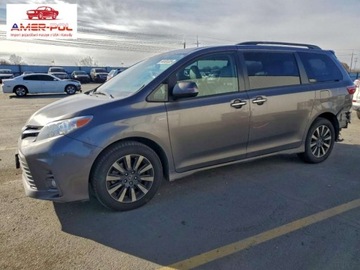 Toyota Sienna III 2018 Toyota Sienna XLE, V6, od ubezpieczalni 3.5 Benzyna 296KM