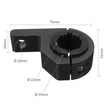 2 шт. держатель галогенных мотоциклетных светодиодных ламп крепление 02