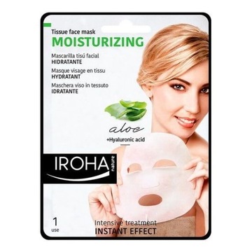 IROHA Nature Soothing & Hydrating Tissue Face Mask увлажняющая маска за плату