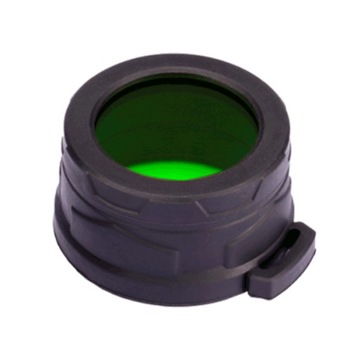 Filtr do latarki Nitecore NFG40 odporny na wstrząsy, zielony