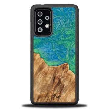 Pouzdro Bewood Unikátní pro Samsung Galaxy A72 5G Neony Tokio
