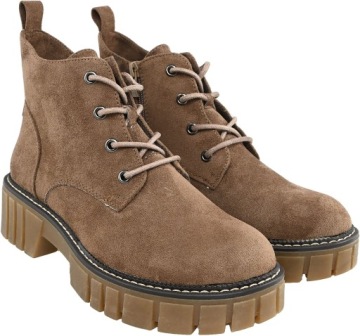 SERGIO LEONE TR 766 КОРИЧНЕВЫЕ ЗАМШЕВЫЕ ТРЕЙПЕРЫ 36