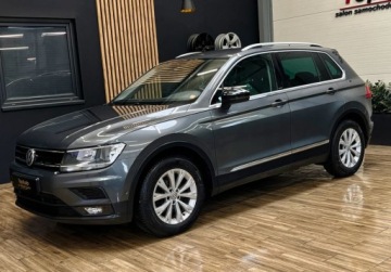 Volkswagen Tiguan II SUV 2.0 TDI 150KM 2019 Volkswagen Tiguan 2.0 TDI IQ.DRIVE 150KM DSG NAVI bezwypadkowy kamera, zdjęcie 3
