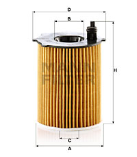 Mann-Filter HU 7033z Filtr oleju zamiennik OE667/4