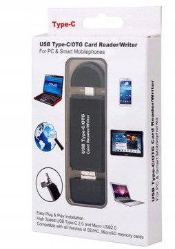 Устройство чтения карт SD MicroSD USB USB-C MICRO USB 1 5 в 1