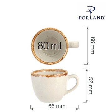 Элегантная чашка для эспрессо Ashen 80 мл