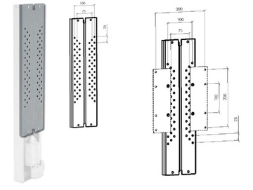 Подъемник для телевизора TS460 + крепление для телевизора до 37