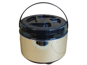 DUŻY Termos Obiadowy Gastronomiczny Cateringowy LUNCH BOX stalowy 6 L M1203