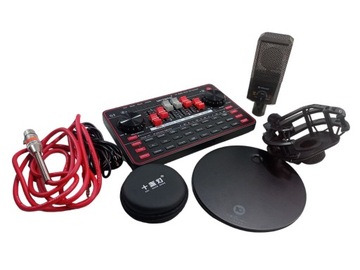 Аудиомикшер Tenlamp G3 с микрофоном