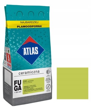 ATLAS FUGA CERAMICZNA 1-20MM 220 AWOKADO 2KG