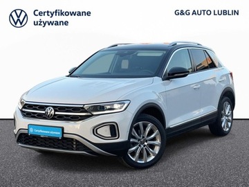 Volkswagen T-Roc I SUV Facelifting 1.5 TSI ACT 150KM 2024 Volkswagen T-Roc VW T-Roc 1.5 TSI 150 KM DSG 2024 9 700 km Gwarancja pr