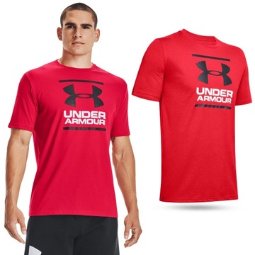 KOSZULKA MĘSKA UNDER ARMOUR T-SHIRT SZYBKOSCHNĄCA BAWEŁNA SPORTOWA 1326849