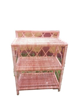 Szafka wiklinowa półka z wikliny regał komoda buty