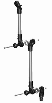 Универсальный набор удлинителей, удлинители Ø22 мм.