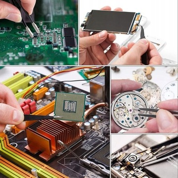 НАБОР ПРЕЦИЗИОННЫХ ДВОЙЦИЙ УНИВЕРСАЛЬНЫХ ТОЧНЫХ ДВОЙЦИЙ ПИНЦЕТ ДВАЖДЫ 9 EL