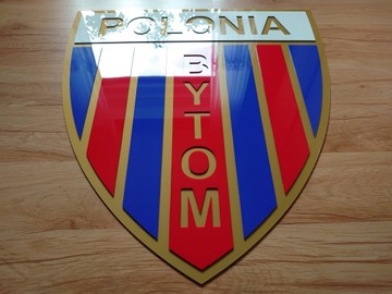 Герб Полония Бытом на стену, подарок, вывеска, для фанатки клуба, для парня мужа