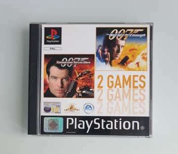 TOMORROW NEVER DIES THE WORLD IS NOT ENOUGH PSX PS1 KOMPLETNA 3XA