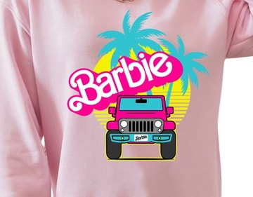 DTF Transfer Naprasowanka Barbie Jeep