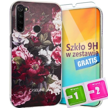 Etui Clear Case + Szkło 9H do Xiaomi Redmi Note 8T