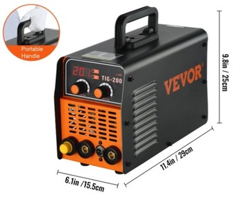 Комбинированный аппарат для дуговой сварки TIG/MMA 2IN1 ARC 20-200A 40W 230V TIG-200C