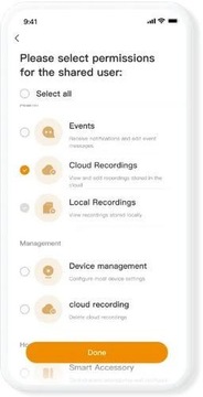 Облачная карта Imou Protect Basic