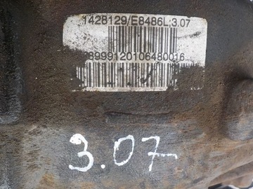 BMW E46 DIFER 2.0 D DIFERENCIÁL NÁPRAVA 1428129 3.07