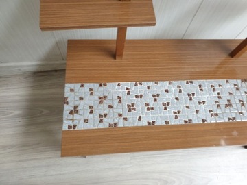 Подставка для цветов капля 1960-е и 1970-е годы patyczak PRL винтаж ретро 70x40 высота 95 см