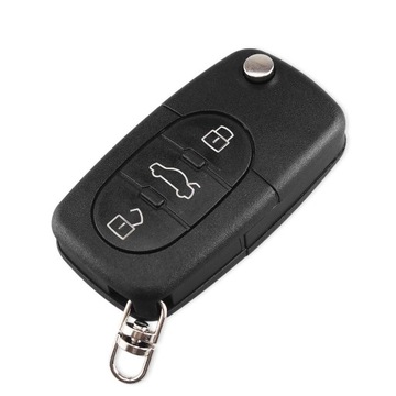 Typ C KEYYOU Obudowa klucza składanego do Audi A2