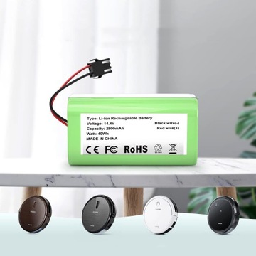 СМЕННАЯ АККУМУЛЯТОРНАЯ БАТАРЕЯ 14,4 В, СОВМЕСТИМАЯ С EUFY ROBOVAC 11 11S 35C 2800 МАЧ