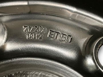 4× DISK OCELOVÝ VOLKSWAGEN OE ORIGINÁLNÍ 7.5" X 18" 5X112 ET 50
