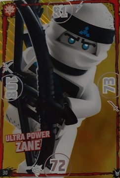 Ninjago seria 3- Ultra Power Zane XXL