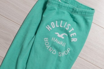 HOLLISTER SPODNIE DRESOWE BAWEŁNIANE r. M